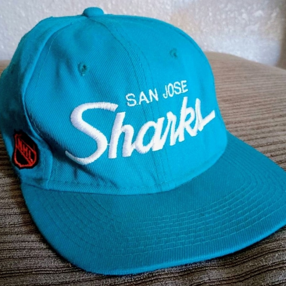 San Jose Sharks Teal Cap